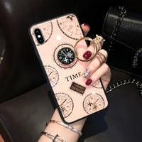 Clock watch phone case