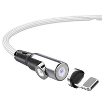 Straight-bent two-in-one magnetic data cable