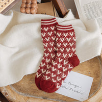 Printing Keep Warm Winter Women Socks
