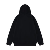 Men's Fashion Retro Creative Character Printing Loose-fitting Hoodie
