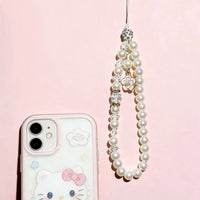 Pendant Short Beaded Chain Phone Case Lanyard