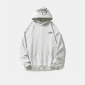 Fashion Hand-painted Letters Embroidered Hoodie Men