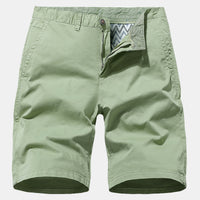 Printed Workwear Loose Casual Men's No Belt Shorts