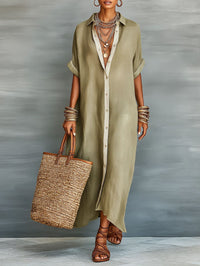 Fashionable Casua And Comfortable Resort-style Dress