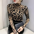 Womens High-neck Base Top With Lace And Rhinestone Detailing