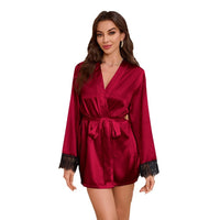 Ice Silk Sexy Pajamas For Women