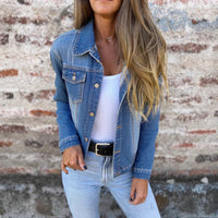 European And American Spring And Summer New Denim Jacket Coat Top Clothes