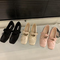 Height Increasing Insole 3CM French Mary Jane Shoes