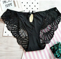 Low-waist ice silk panties
