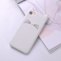 Cat ears and whiskers phone case