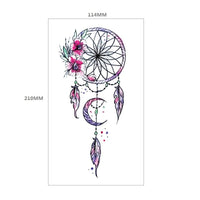 Dream catcher sexy waterproof tattoo stickers