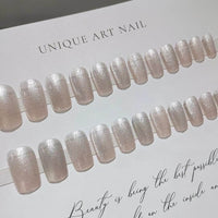 White Fairyland Mid-length Cat's Eye Crystal