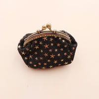 Denim Cloth Vintage Handmade Women's Hand-held Coin Purse Hasp Card