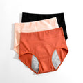 Women's Cotton High Waist Physiological Underwear