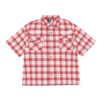 Embroidered Letter Short Sleeve Shirt For Men