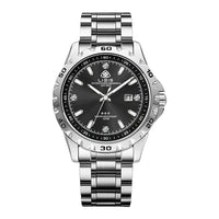 Quartz Luminous Waterproof Stainless Steel Strap Watch