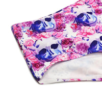 Personality Skull Small Boxer Swimming Shorts Men's