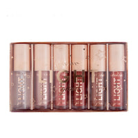 Fashion Mirror Water Gloss Lip Glaze 6 Sets