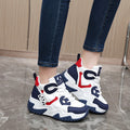 Color Matching Autumn And Winter Casual Shoes Women
