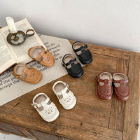 Girls Soft Non-slip Wear-resistant Soft Bottom Hollow Out Shoes