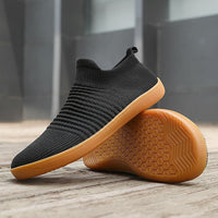 Wide Toe Shoes Bare Feet Sneaker Plus Size Men's Shoes