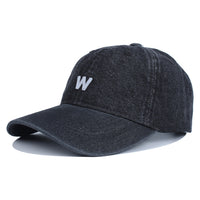 Spring And Summer Outdoor Sun Protection Sun Hat Women's W Letter