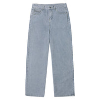 Denim Trousers Men's Korean-style Straight Loose Teen