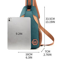 Wear-resistant Crossbody Bag Korean-style Fashionable Bag Outdoor Casual Chest Pack