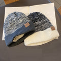 Warm Knitted Hat Japanese Style All-matching Fleece-lined Earflaps