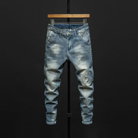 Fashion Slim-fitting Simple Men's Clothing Skinny Pants