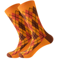 Square Men's Mexican Wave Women's Socks Diamond Trendy