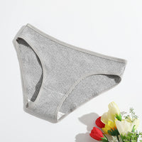 Women's Cotton Plus Size Sports Seamless Briefs