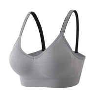 Silver-Backed Vest With Underwire Without Underwire