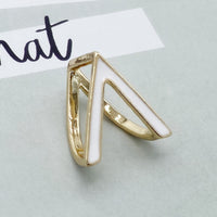 Three-ring Silk Scarf Buckle Scarf Buckle Shawl Buckle Chest Ornament Female