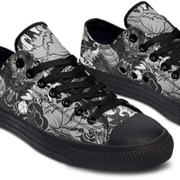 Fashion Printed Couple High Top Canvas Shoes