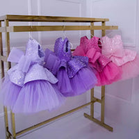 Dress Sequined Pettiskirt For Girls