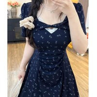 Vneck Summer Floral Dress For Women