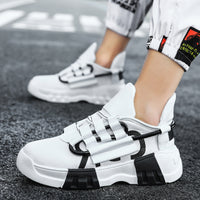 Mesh Panel Shoes To Increase Hip-hop Shoes