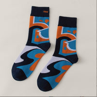 12Constellations Embroidered Socks Autumn And Winter