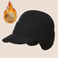 Men's Outdoor Warm Ear Protection Knitted Hat