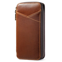 Student Pencil Case Made From Crazy Horse First-Layer Cowhide