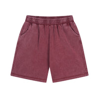 Batik Washed And Worn Men's Shorts High Street Fashion Brand Retro