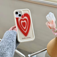 Small Red Big Love Phone Case