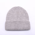 Cashmere wool blend knitted hat