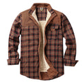 European-size Plaid Shirt Mens Outerwear