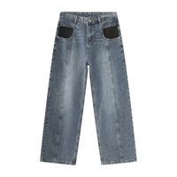 Vintage Jeans Men's Special-interest Design Pants