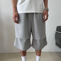 Men's Loose Wide-leg Casual Cut-off Shorts