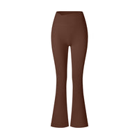 Women's Brushed Texture High Waist Cross Shaping Yoga Pants