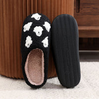 Halloween Ghost Cartoon Thermal Cotton Slippers Men And Women