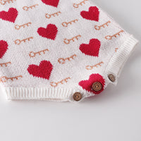 Two piece romper suit